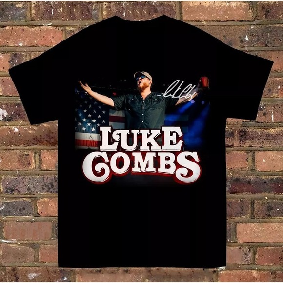 Gildan Tops - Luke Combs Signature Short Sleeve T- Shirt Unisex Tee Shirt